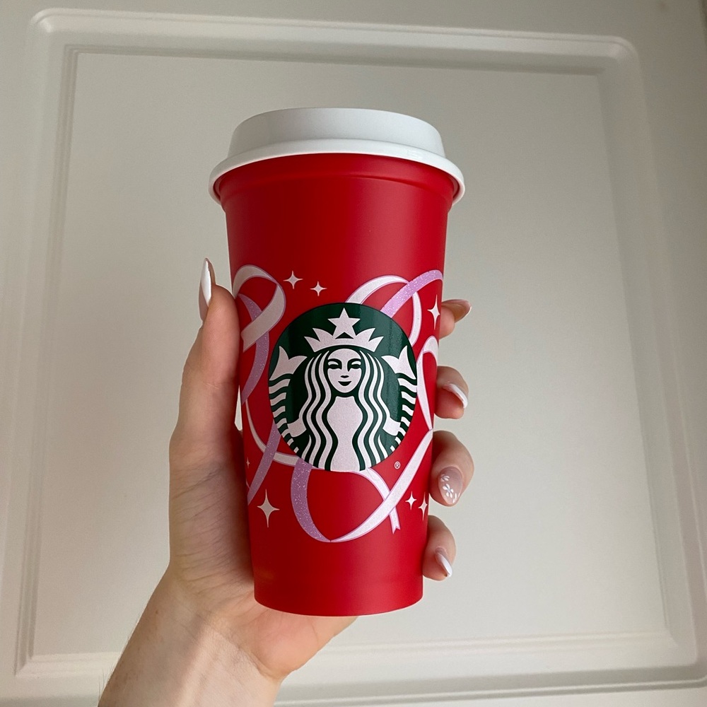 NEW! 2021 Starbucks Reusable Holiday Cup